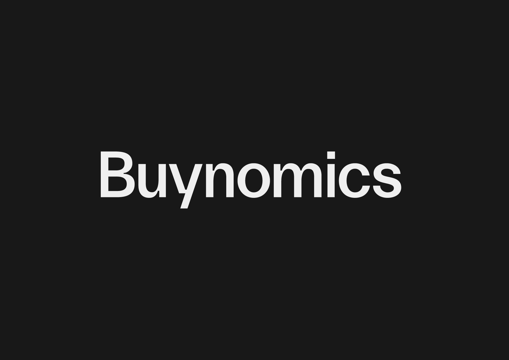 Buynomics Logo